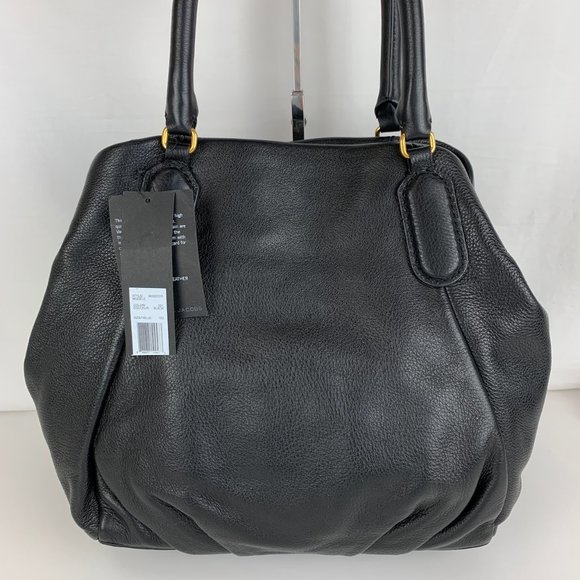 New Marc Jacobs Fran New Q Leather Tote - Picture 3 of 9